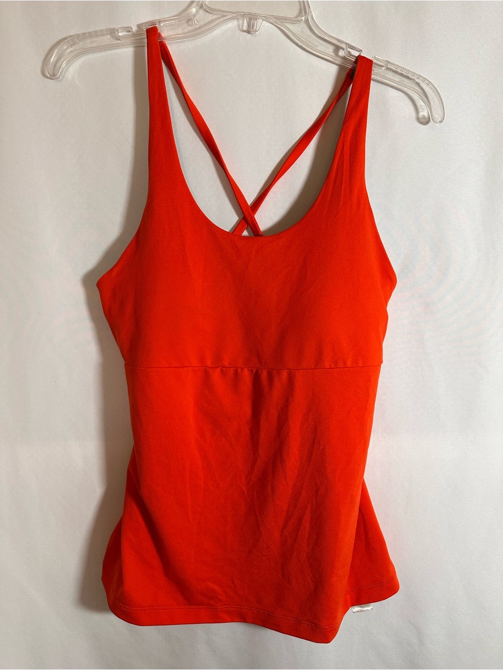 Patagonia Mibra Strappy Back Shelf Bra Tank Top Orange Size M